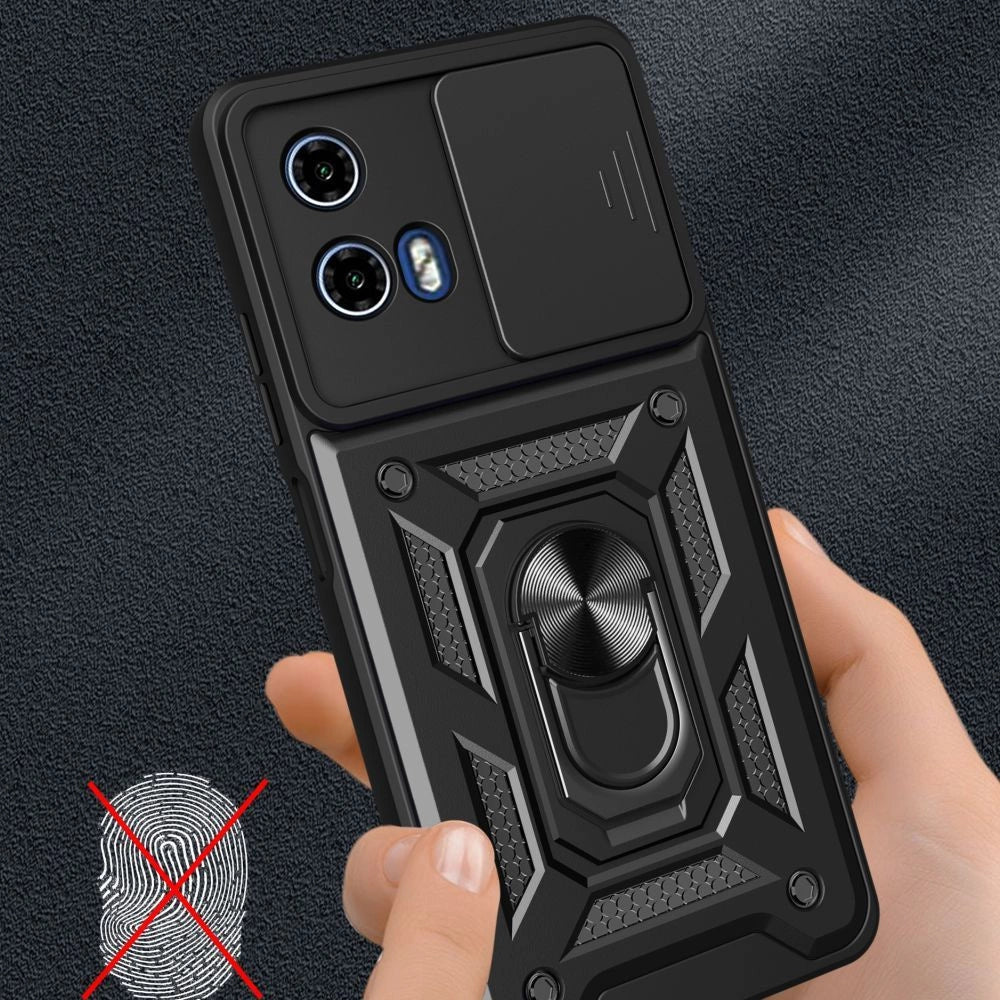 Tech-Protect Camshield Pro Case til Motorola Moto G85 5G - sort