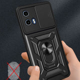 Tech-Protect Camshield Pro Case til Motorola Moto G85 5G - sort