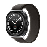 Tech-Protect Nylon Strap til Samsung Galaxy Watch Ultra (47mm) - sort/orange