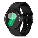 Tech-Protect Silicone Strap til Samsung Galaxy Watch 4 / 5 / 5 Pro / 6 / 7 / FE - sort