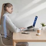 Tech-Protect ULS100 universel stand til bærbare computere op til 16" - sølv
