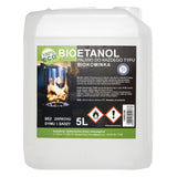 Bioalkohol bioethanol bio-brændstof til biokamin 5L