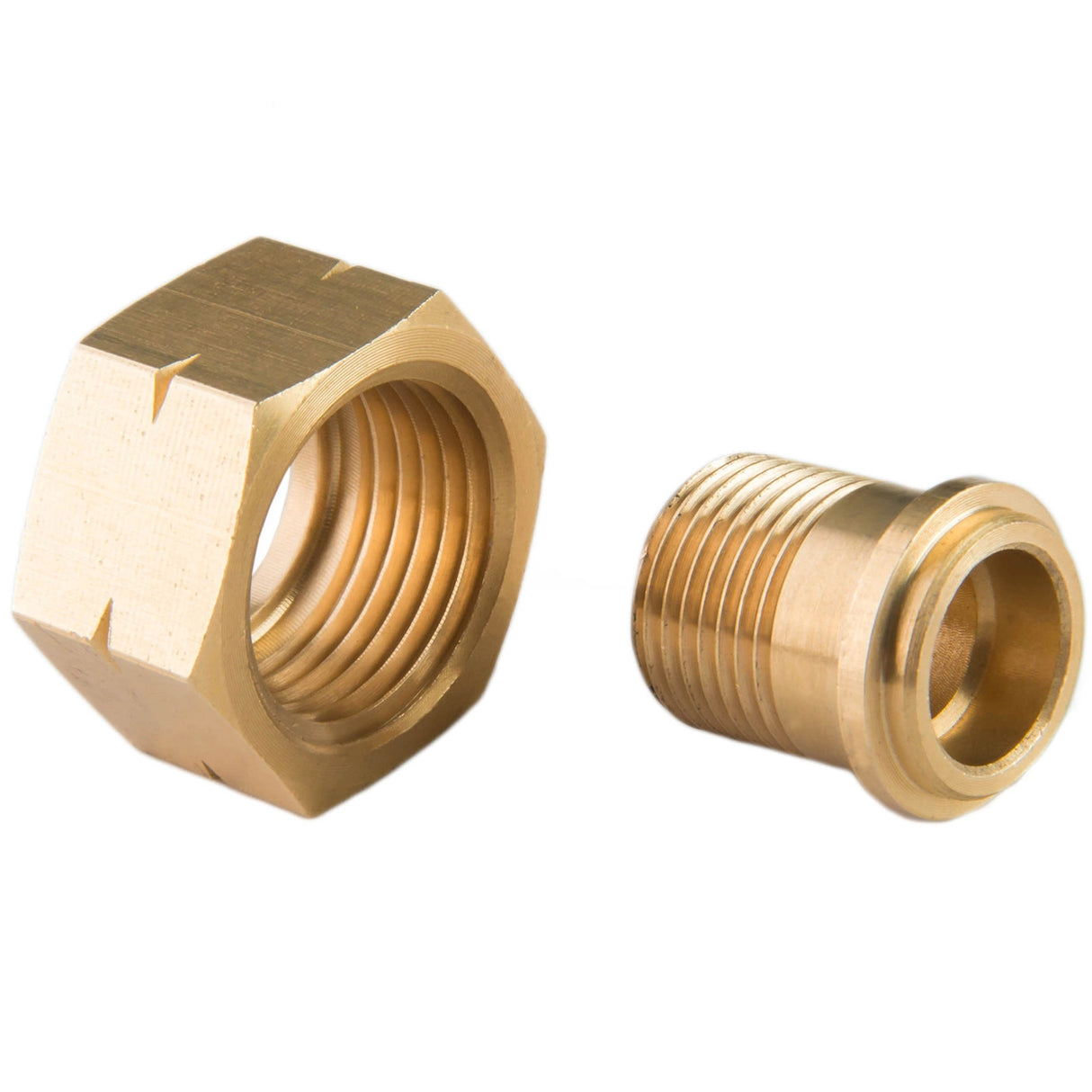 Reduktionsadapter fra en gasflaske 21,8 mm L - 3/8" L