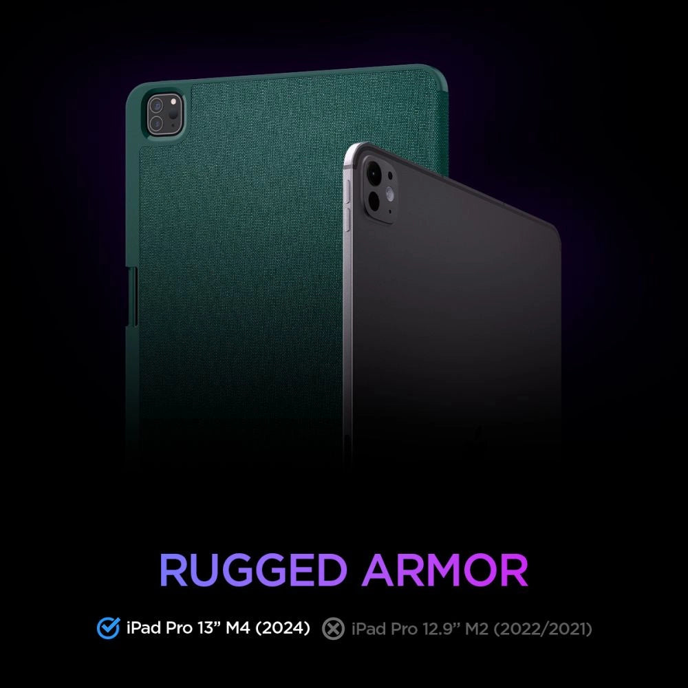 Spigen Urban Fit iPad Pro 13" 2024 Case - Grøn