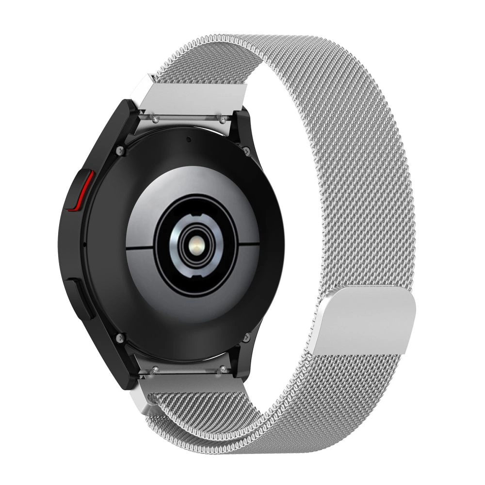 Tech-Protect MilaneseBand til Samsung Galaxy Watch 4 / 5 / 5 Pro / 6 / 7 / FE - Silver