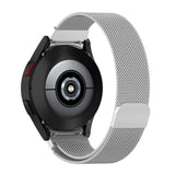 Tech-Protect MilaneseBand til Samsung Galaxy Watch 4 / 5 / 5 Pro / 6 / 7 / FE - Silver