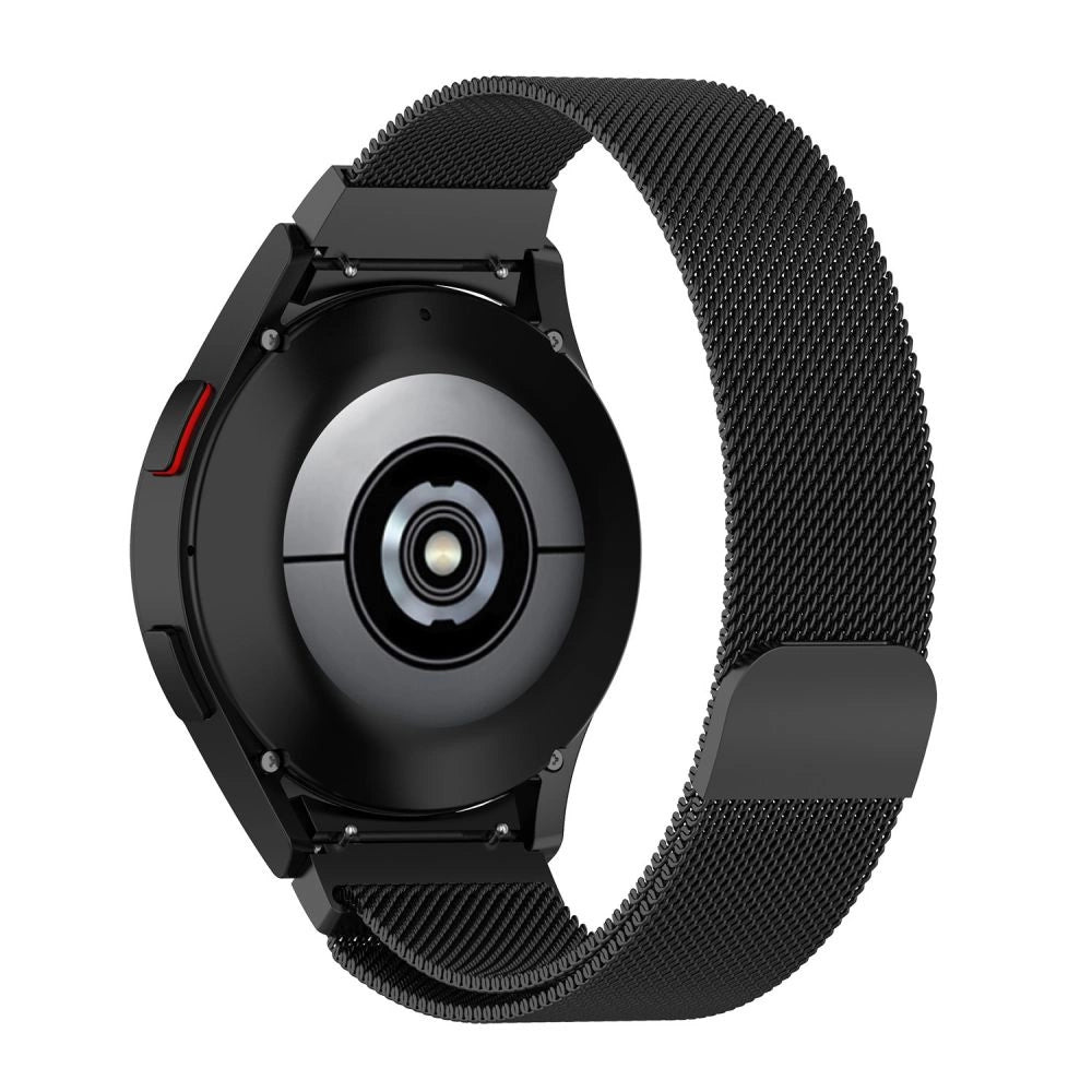 Tech-Protect MilaneseBand til Samsung Galaxy Watch 4 / 5 / 5 Pro / 6 / 7 / FE - sort