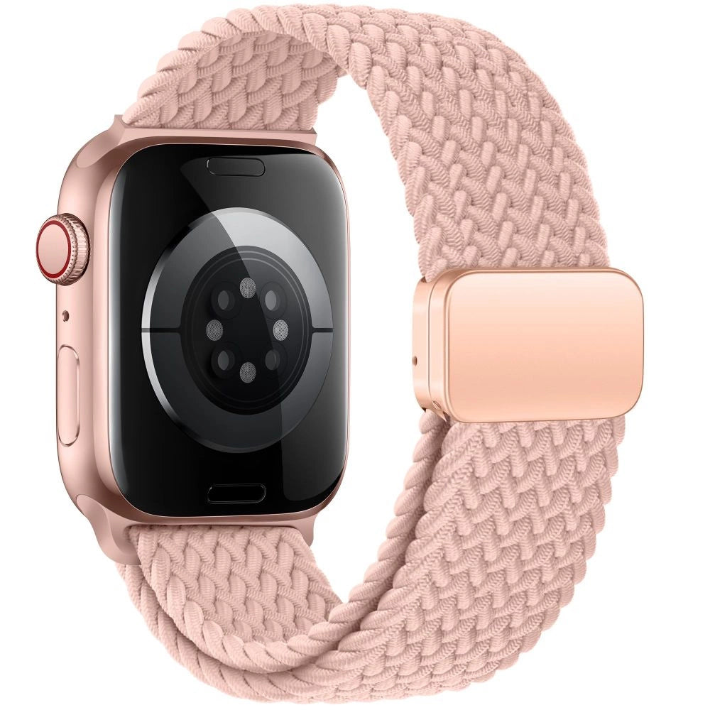 Tech-Protect Nylonmag Strap til Apple Watch 4 / 5 / 6 / 7 / 8 / 9 / SE / Ultra 1 / 2 (42 / 44 / 45 / 49 mm) - Pink