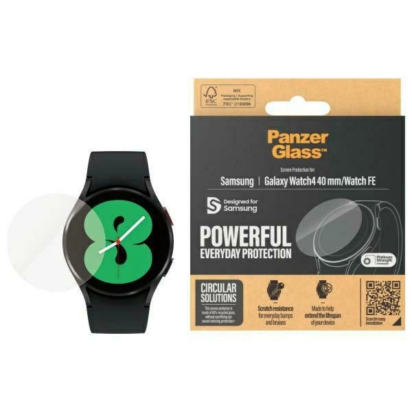 PanzerGlass hærdet glas til Samsung Galaxy Watch 4 (40mm)