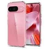 Spigen Ultra Hybrid Case til Google Pixel 9 / 9 Pro - Gennemsigtig