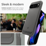 Spigen Rugged Armor Case til Google Pixel 9 Pro XL - Grå