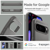 Spigen Rugged Armor Case til Google Pixel 9 Pro XL - Grå