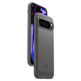 Spigen Rugged Armor Case til Google Pixel 9 Pro XL - Grå