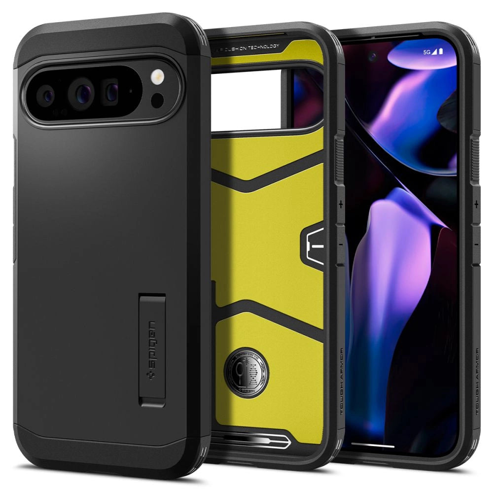 Spigen Tough Armor Case til Google Pixel 9 Pro XL - sort