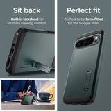 Spigen Tough Armor Case til Google Pixel 9 Pro XL - Grøn