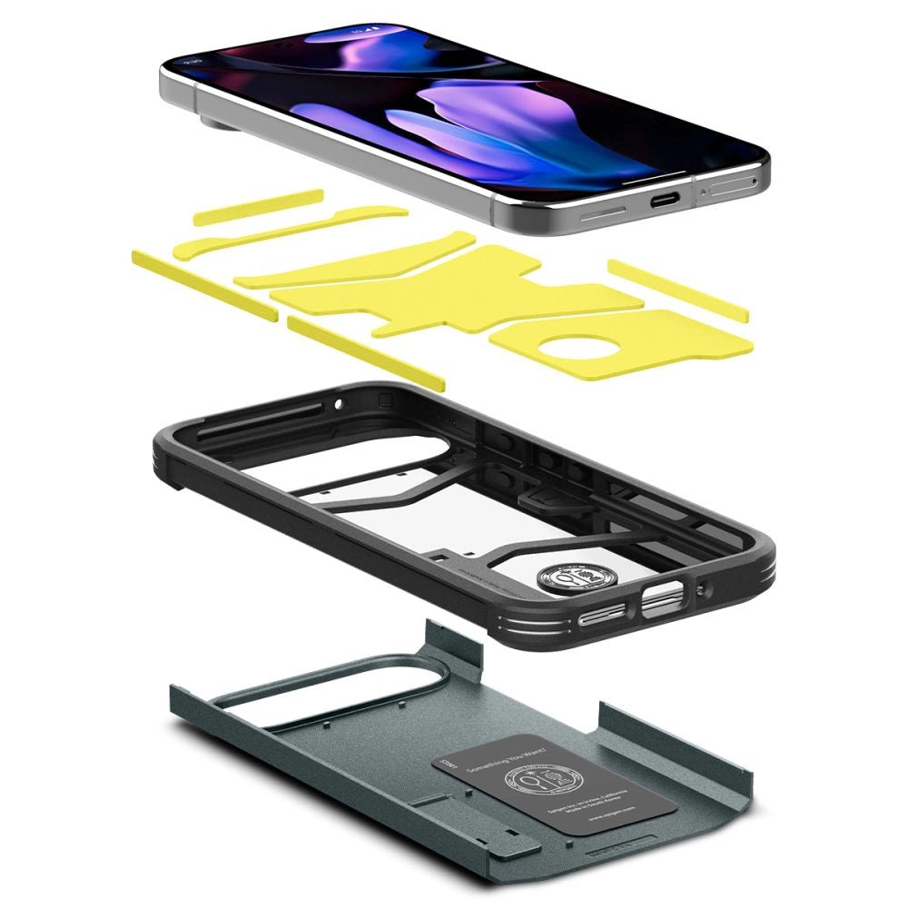 Spigen Tough Armor Case til Google Pixel 9 Pro XL - Grøn