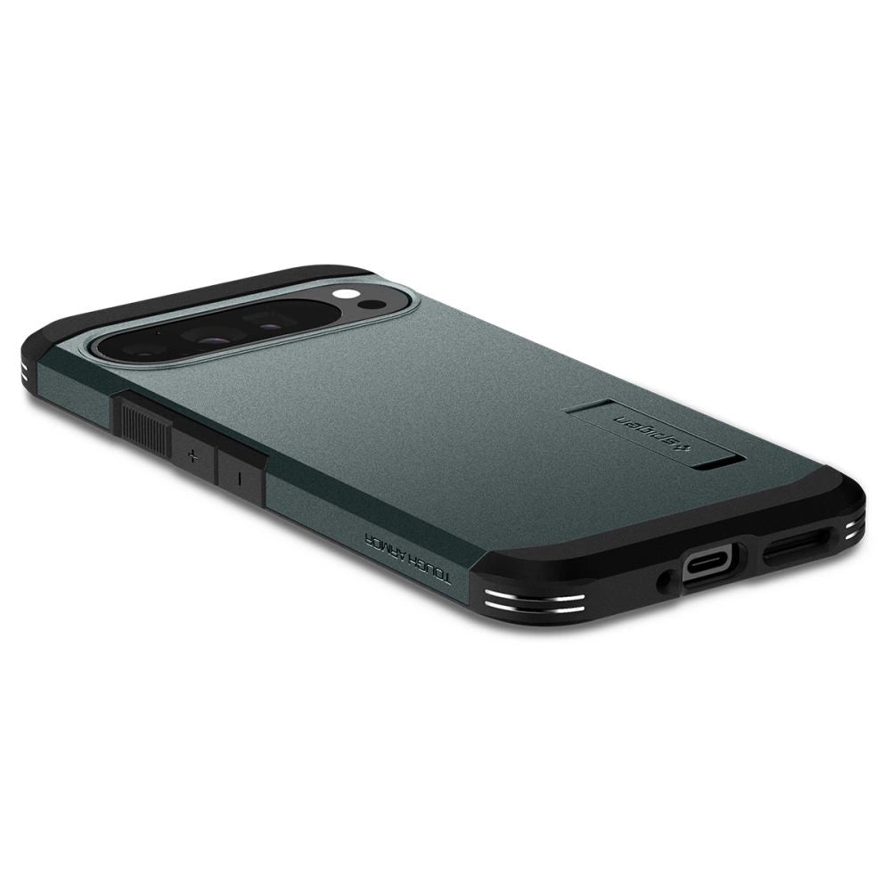Spigen Tough Armor Case til Google Pixel 9 Pro XL - Grøn