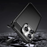 Carbon Case til iPhone 16 Pro - sort