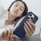 Carbon Case til iPhone 16 Pro - Blå