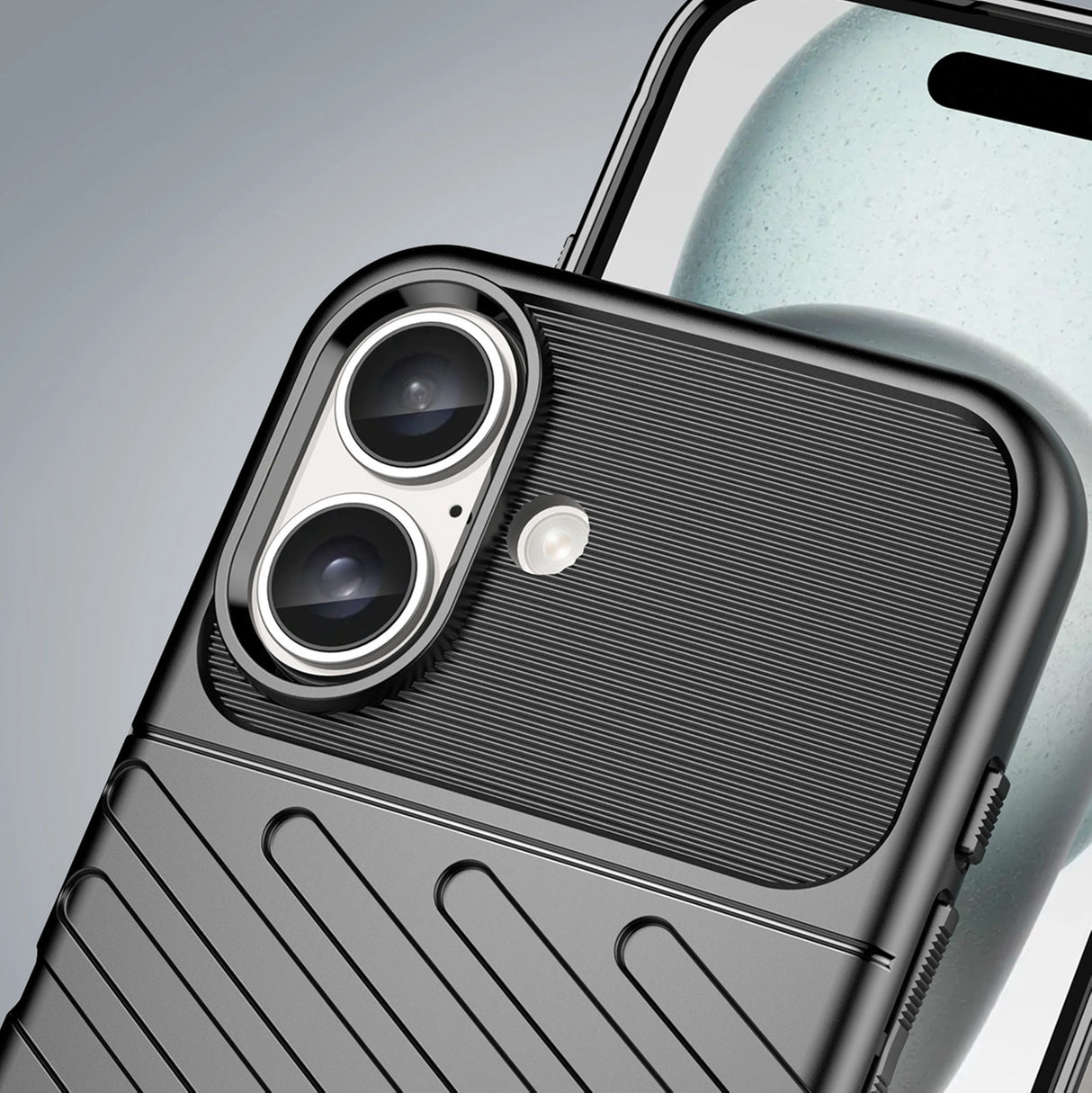 Thunder Case iPhone 16 Silicone Case - sort