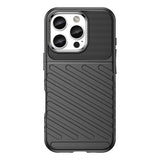 Thunder Case til iPhone 16 Pro Max Silicone Case - sort