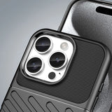 Thunder Case til iPhone 16 Pro Max Silicone Case - sort