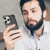 Thunder Case til iPhone 16 Pro Max Silicone Case - sort