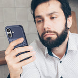 Thunder Case til iPhone 16 Silicone Case - Blå
