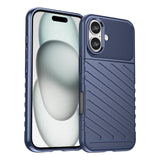 Thunder Case til iPhone 16 Plus Silicone Case - Blå
