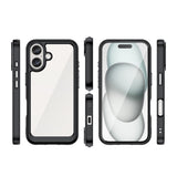 Outer Space Case med gelramme til iPhone 16 - sort