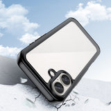 Outer Space Case med gelramme til iPhone 16 - sort