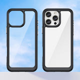 Outer Space Case med gelramme til iPhone 16 Pro Max - sort