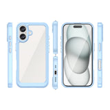 Outer Space Case med gelramme til iPhone 16 - Blå