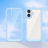 Outer Space Case med gelramme til iPhone 16 - Blå