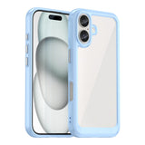 Outer Space Case med gelramme til iPhone 16 Plus - Blå