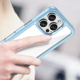 Outer Space Case med gelramme til iPhone 16 Pro - Blå