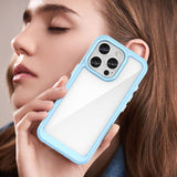 Outer Space Case med gelramme til iPhone 16 Pro - Blå