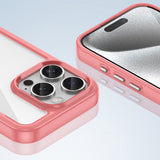Outer Space Case med Gel Frame til iPhone 16 Pro - Rød