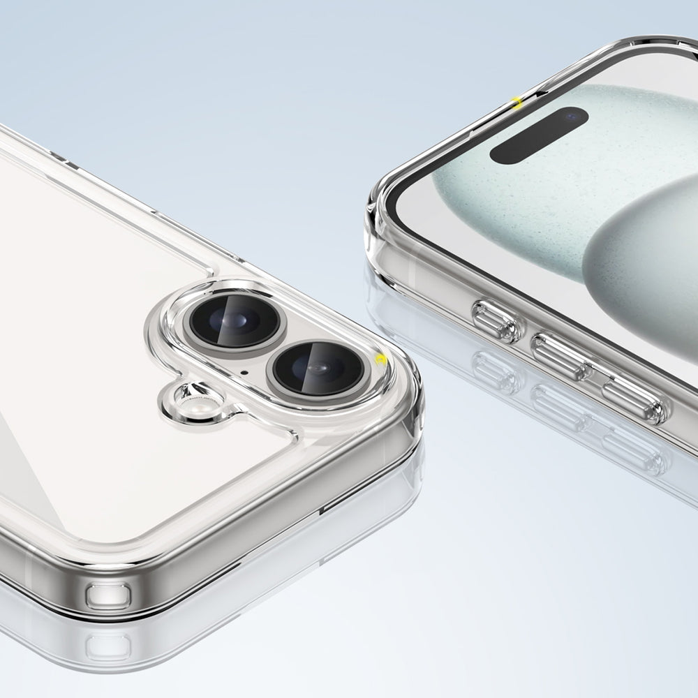 Udendørs rumkasse med gelramme til iPhone 16 - klar