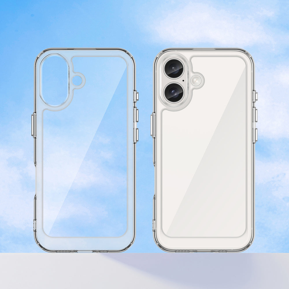 Udendørs rumkasse med gelramme til iPhone 16 - klar