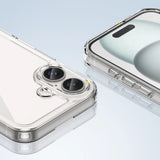 Udendørs rumkasse med gelramme til iPhone 16 Plus - klar
