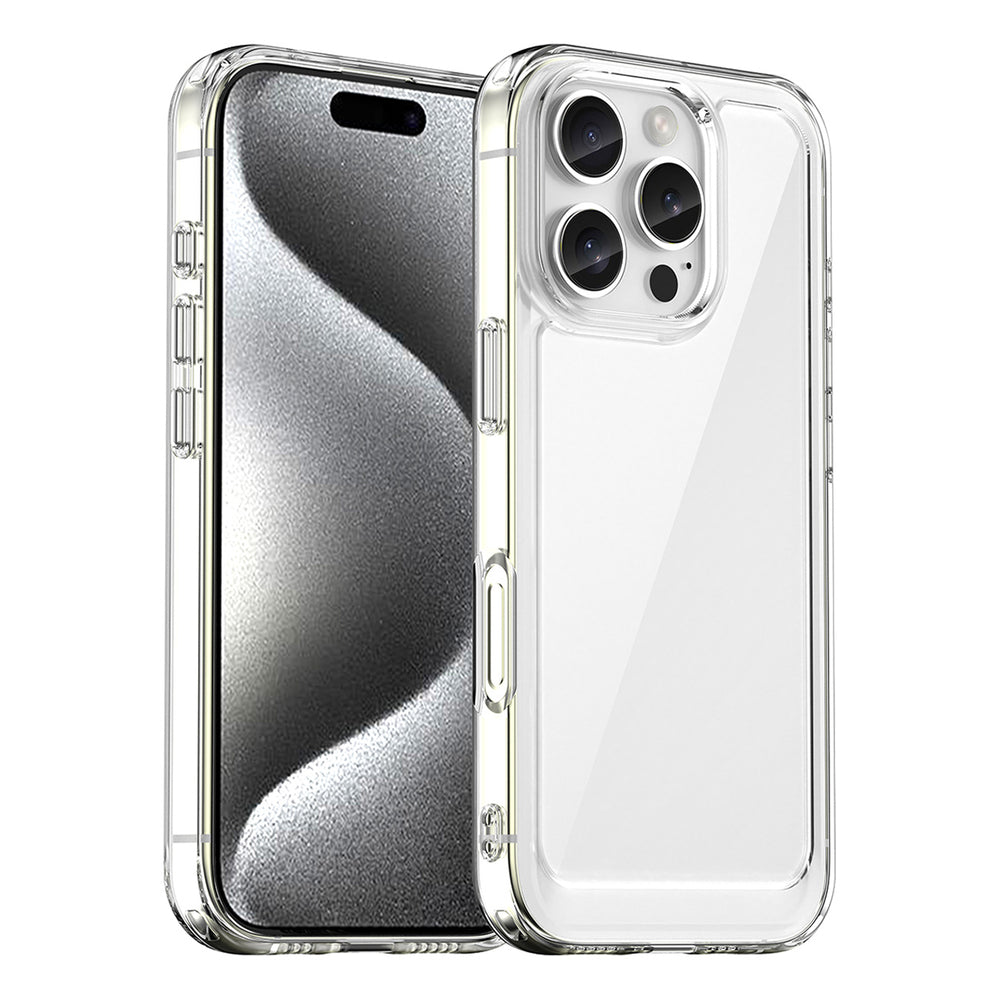 Udendørs rumkasse med gelramme til iPhone 16 Pro - klar