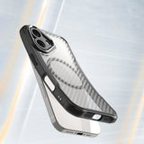 Ledende serie MagSafe Silicone Case til iPhone 16 - sort