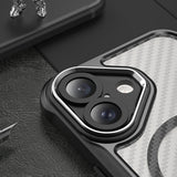 Ledende serie MagSafe Silicone Case til iPhone 16 - sort