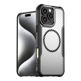 Ledende serie MagSafe Silicone Case til iPhone 16 Pro - sort