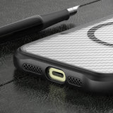 Ledende serie MagSafe Silicone Case til iPhone 16 Pro - sort