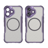 Ledende serie MagSafe Silicone Case til iPhone 16 - lilla
