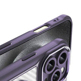 Ledende serie MagSafe Silicone Case til iPhone 16 Pro Max - lilla