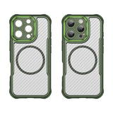 Ledende serie MagSafe Silicone Case til iPhone 16 Pro Max - Grøn
