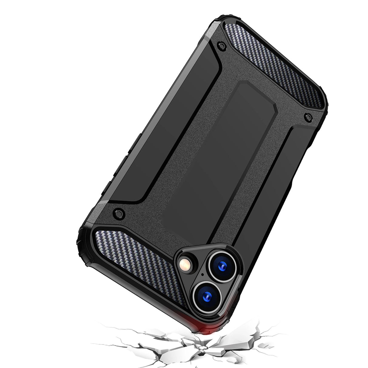 Hybrid Armor iPhone 16 Plus Case - sort